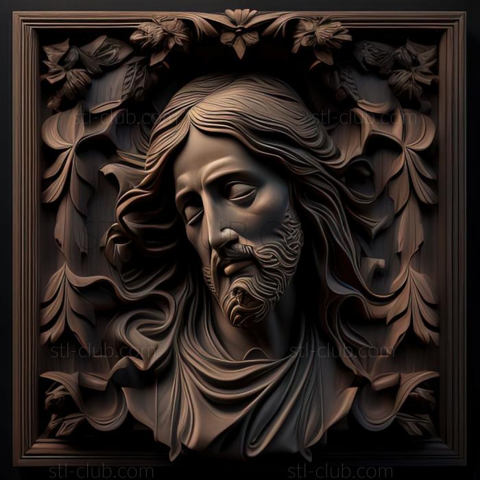 3D model st jesus (STL)